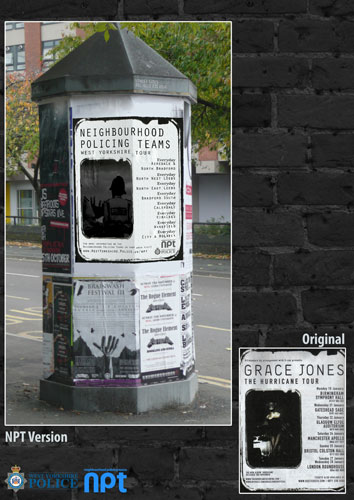 Grace Jones NPT Poster
