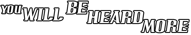 Will Beardmore Design - You Will Be Heard More